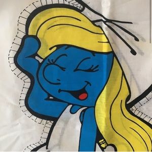 Vintage Smurfette Pillow Pattern
